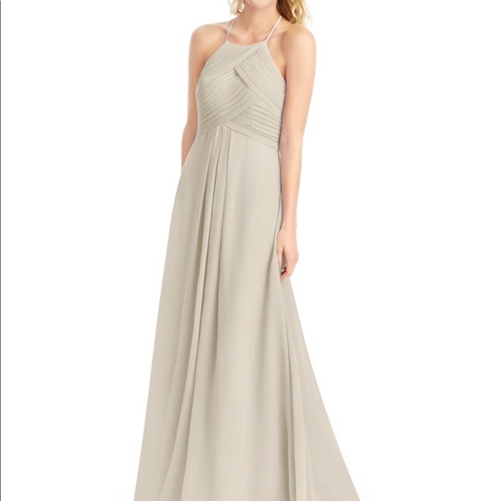 AZAZIE “Ginger” Bridesmaid Dress-Taupe Size A2